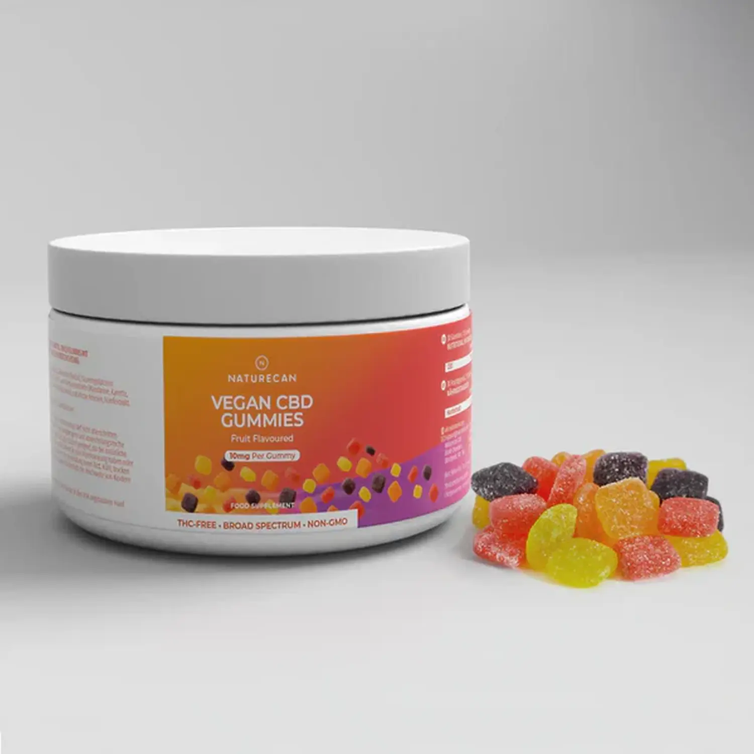 30 x 25mg Broad Spectrum CBD Gummies