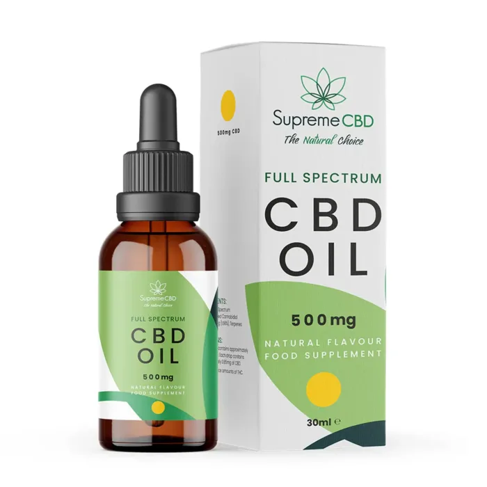 30ml 500mg (1.7%) Full Spectrum CBD Oil - Image 2