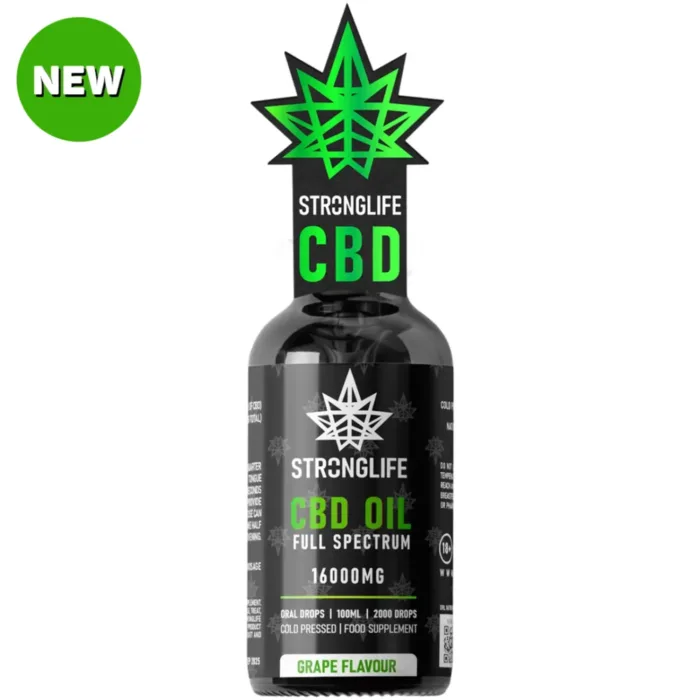 100ml 16,000mg (16.0%) Full Spectrum CBD Oil