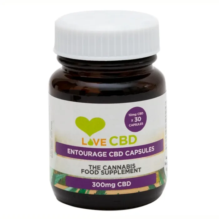 30 x 10mg Full Spectrum CBD Capsules