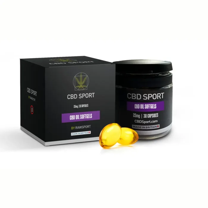 30 x 25mg Isolate CBD Capsules